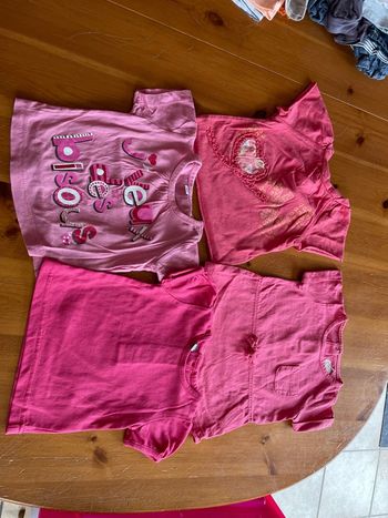 Lot de 4 teeshirts manches courtes