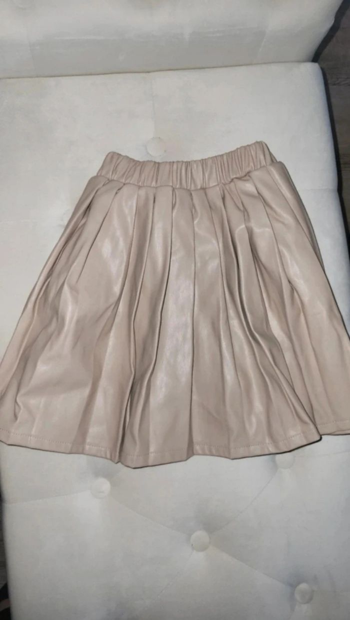 Jupe simili cuir