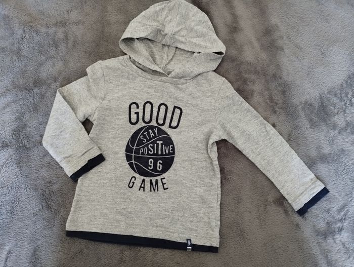 T-shirt capuche 24 mois good game