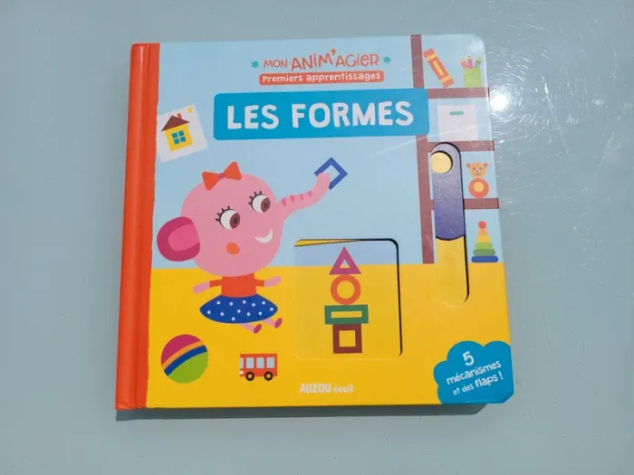 Livre animé Mon Anim'agier 🟥 Les Formes 🔵 (81) - photo numéro 3