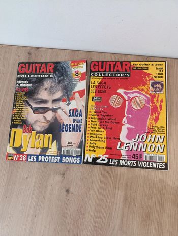 Lot magazine guitar collector's vintage