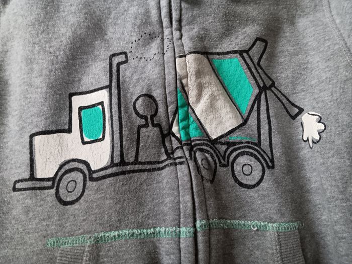 Veste a capuche garcon vertbaudet 8ans - photo numéro 4