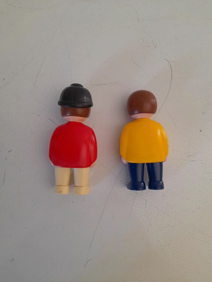 2 personnages playmobil 123 - photo numéro 2