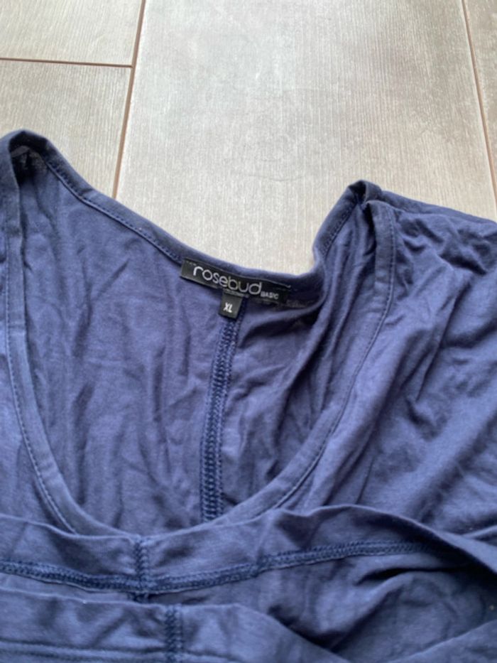 Débardeur taille XL, bleu marine - photo numéro 2