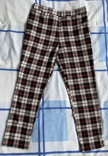 Pantalon à carreaux fille - 8 ans