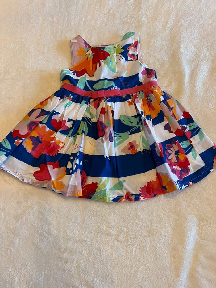 Robe fleurie 6 - 12 M /80cm