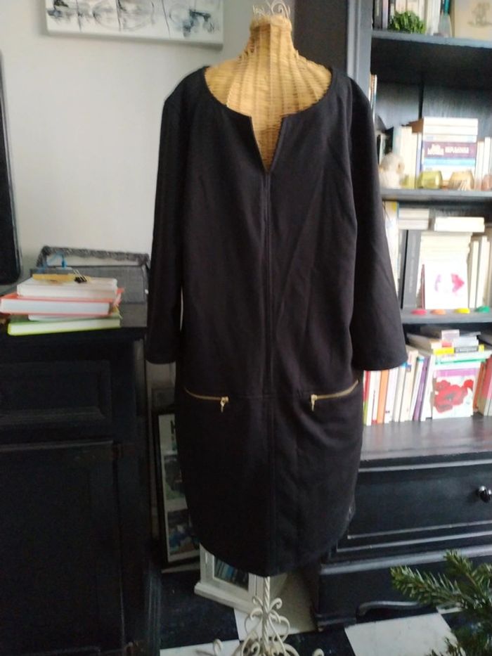 Robe Camaïeu noire taille 38-40 - photo numéro 2