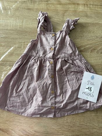 Robe lilas H&M t.18m