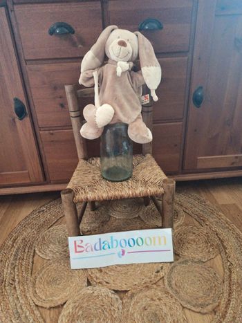 Doudou nicotoy chien Bastien marionnette tbe