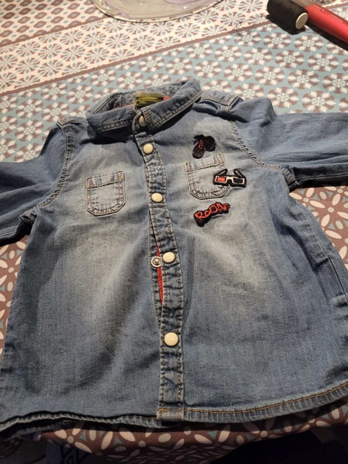 Chemise tape à l'œil 9 mois - photo numéro 2