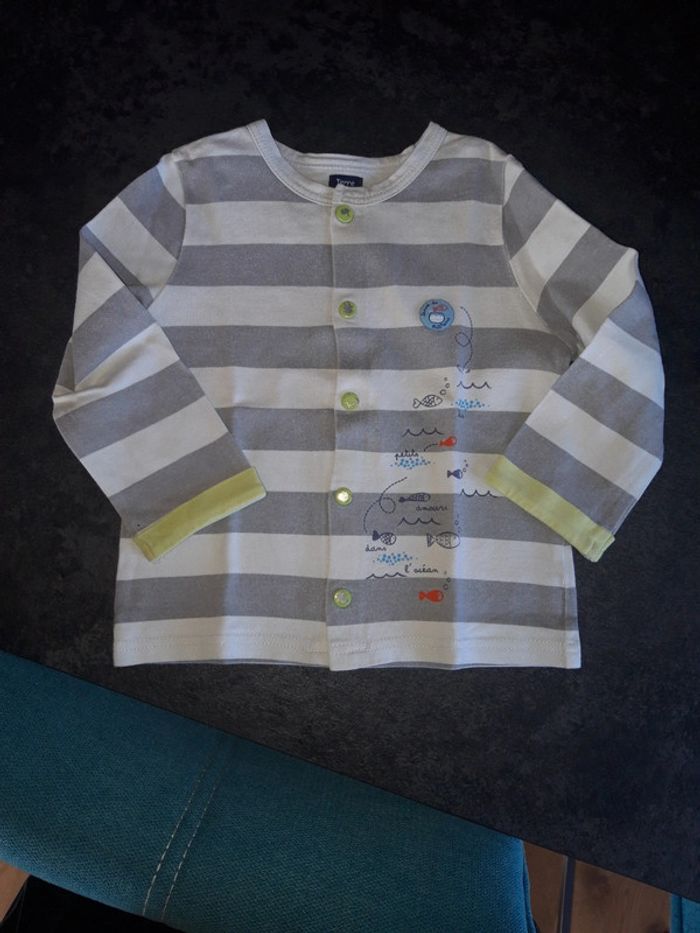 Tee-shirt manches longues 12 mois