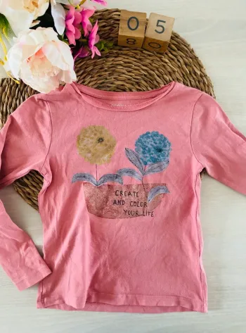 T-shirt fleur
