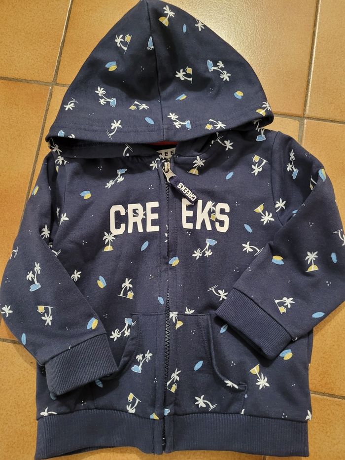 Veste zippée creeks