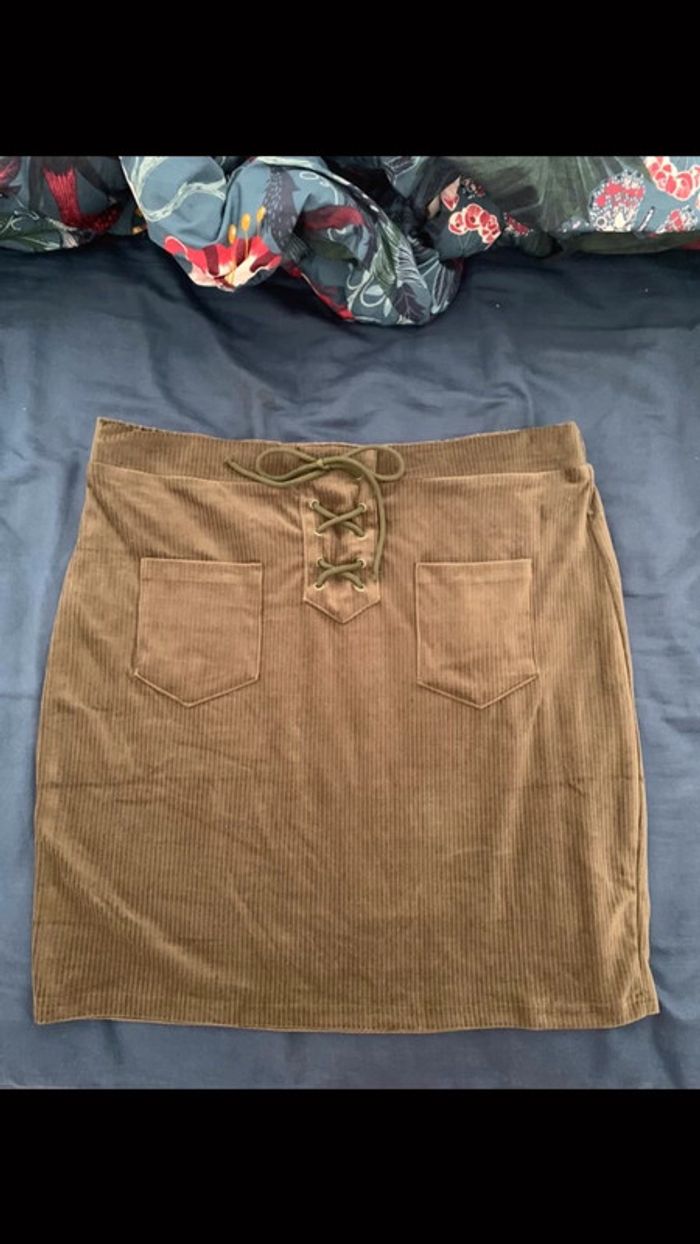 Jupe xl daim douce