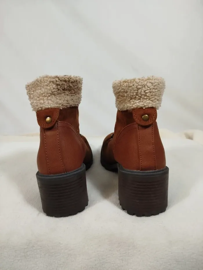 Bottines à talon hiver taille 37 femme - photo numéro 3