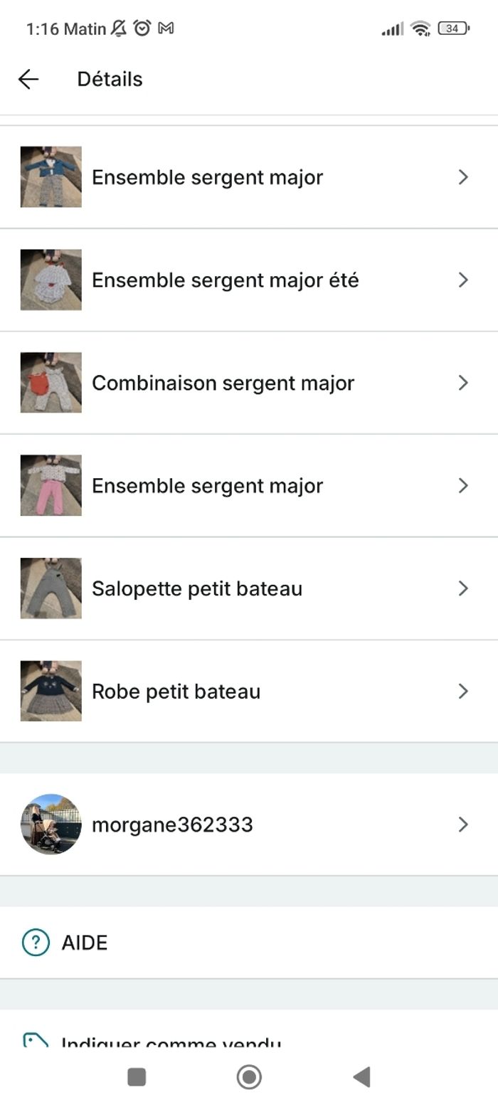 Gros lot déjà négocié