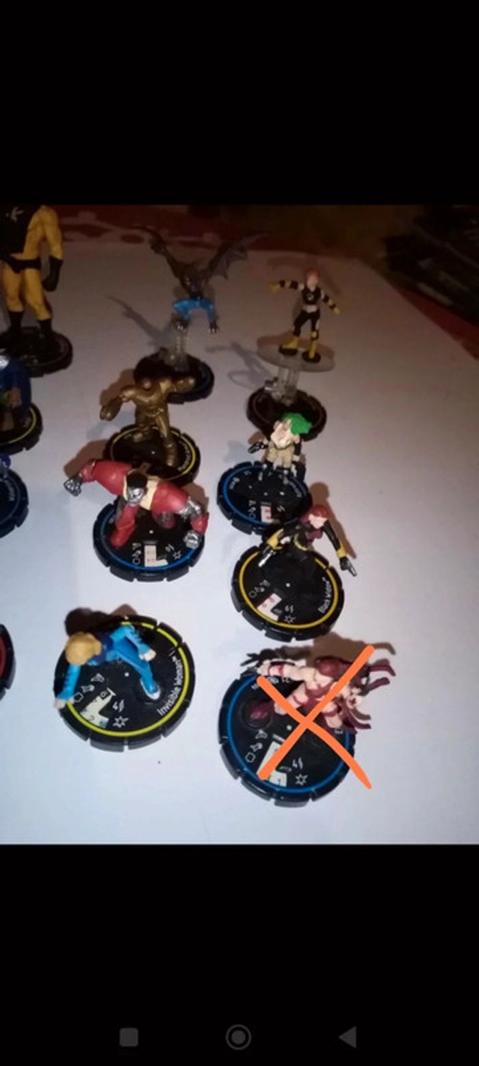 Lot de figurines de jeux Heroclix. - photo numéro 5