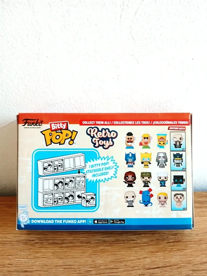 Pack 4 figurines Bitty POP! Retro Toys Mr Monopoly - photo numéro 2