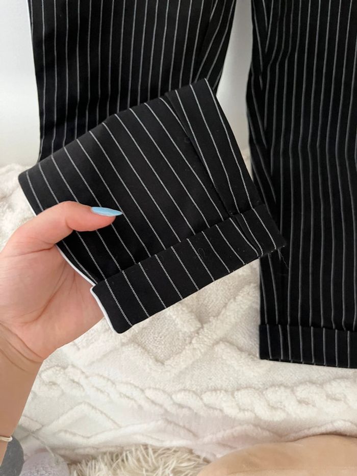 pantalon habillé à rayures - photo numéro 3