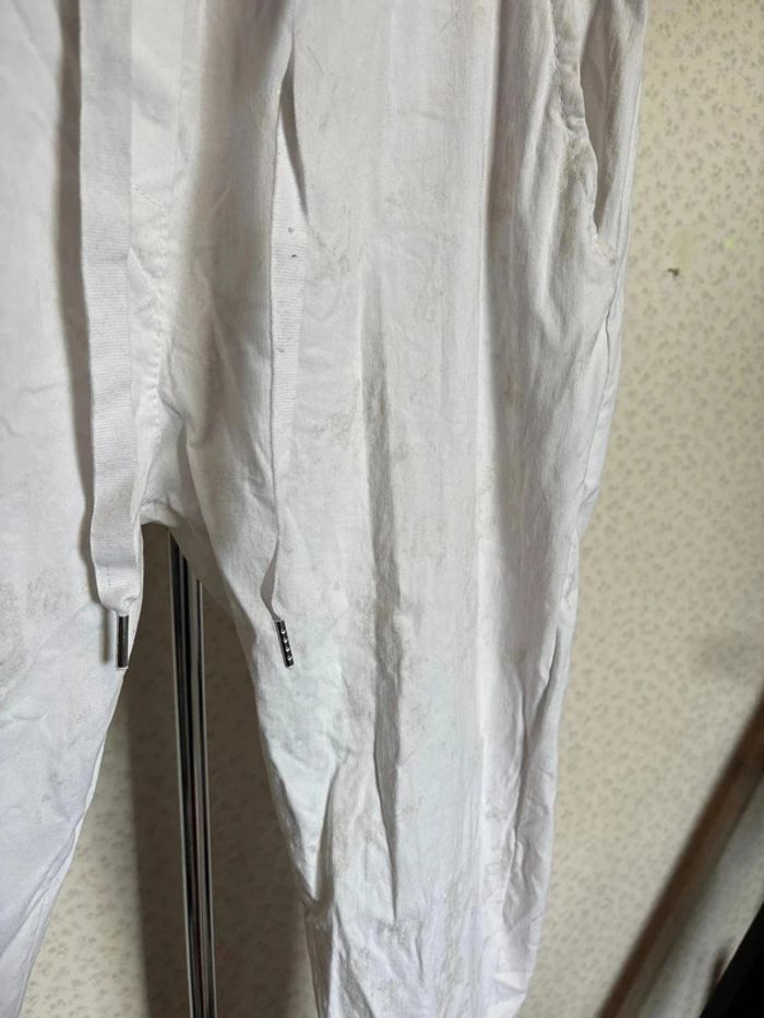 Pantalon blanc et doré taille unique made in italy - photo numéro 3