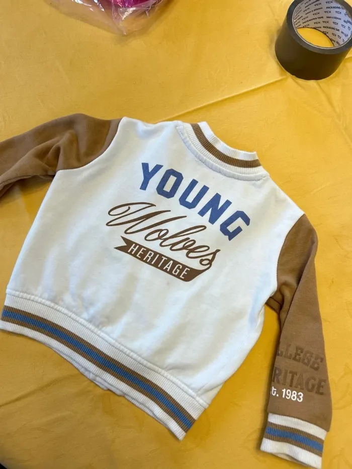 Veste style Baseball bébé garçon - 9/12 mois - photo numéro 8