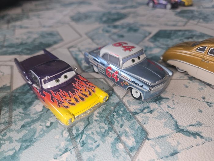 5 voitures cars Mattel Disney Pixars rare tbe - photo numéro 4