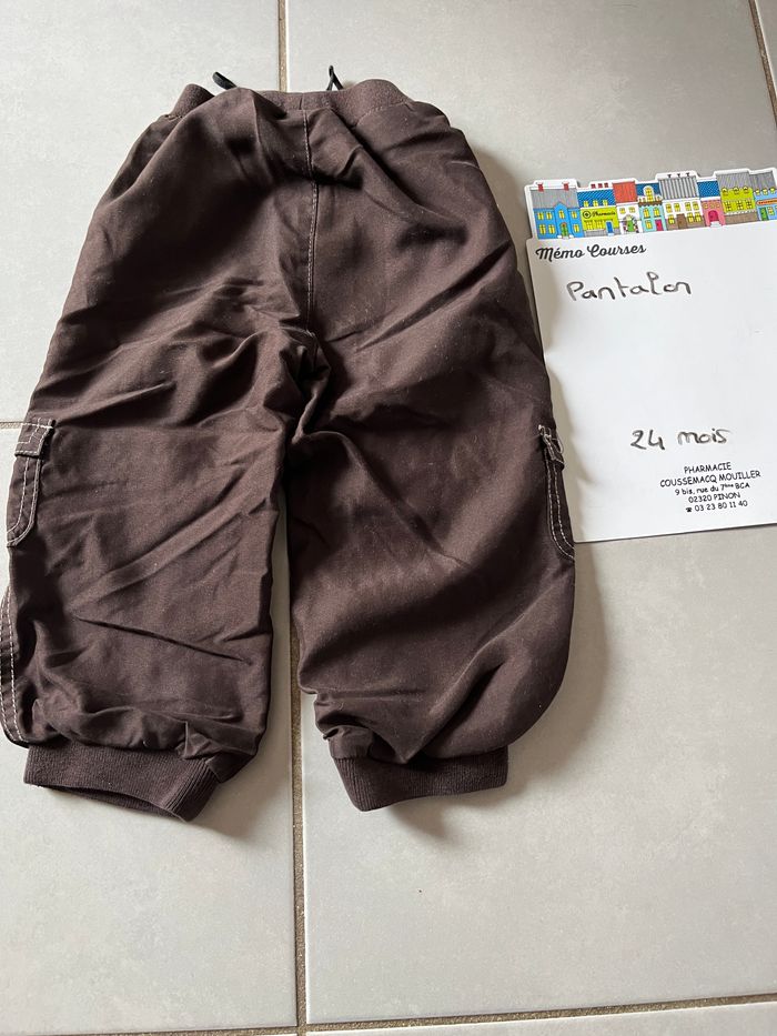 Pantalon garçon 24 mois - photo numéro 2