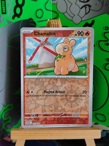 Chamallot reverse 31/197 flammes obsidiennes