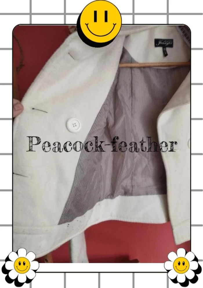 Manteau blanc court Jennyfer S - photo numéro 12