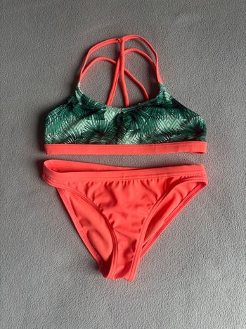 Maillot de bain orange/vert Olaian 