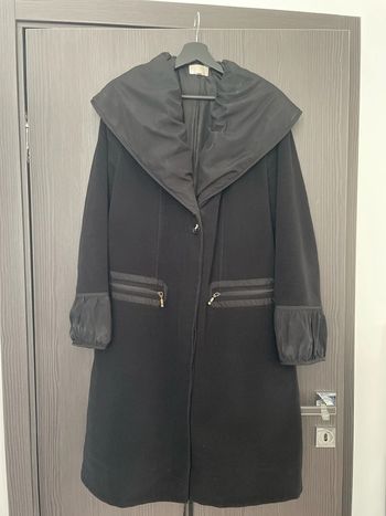 Manteau noir T.46