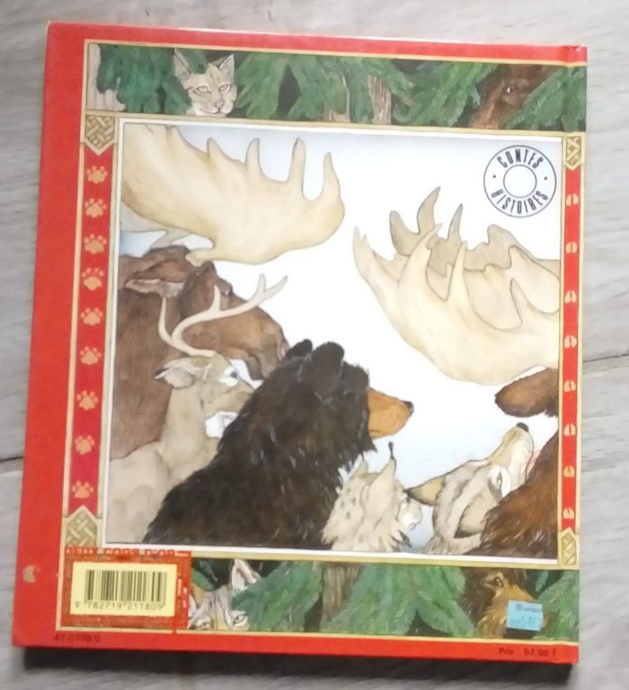 🌼 Livre Annie et les animaux de la forêt de Jan Brett 🌼 - photo numéro 2