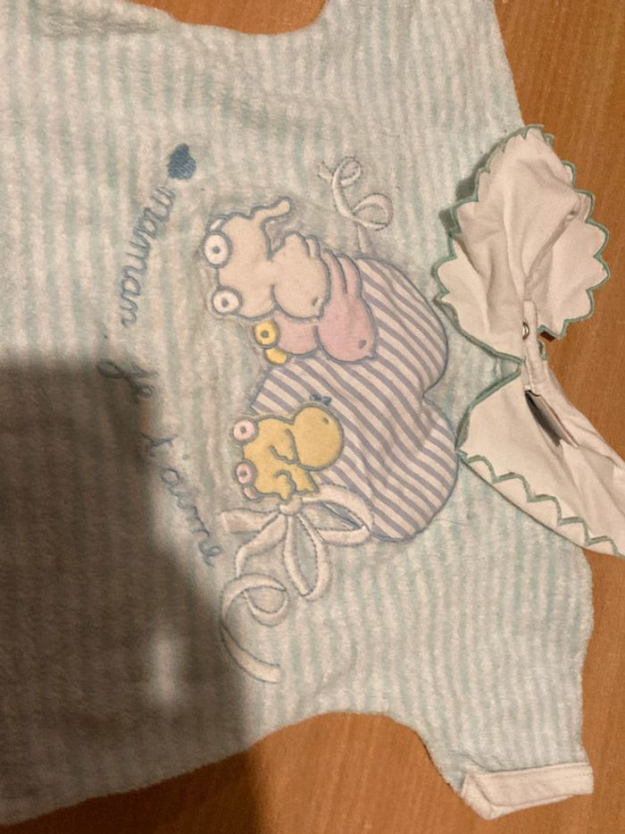 Lot de 3 combinaison short taille 3 mois - photo numéro 7