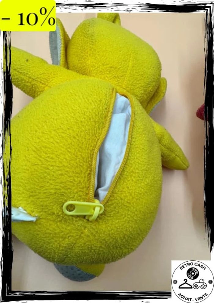 Lot De 4 Grandes Peluches Teletubbies Vintage 1996 modèles rare interactifs - photo numéro 8