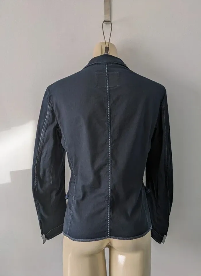 Veste en jean légère - Marithé + François Girbaud - taille L - photo numéro 3