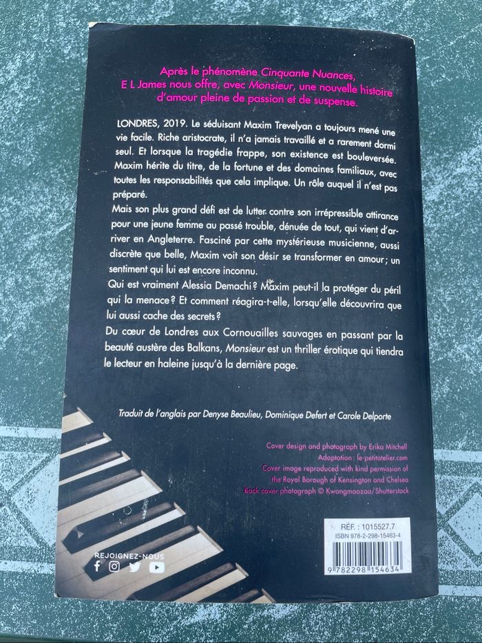 Monsieur – E. L. James – Éditions JC Lattès - photo numéro 2