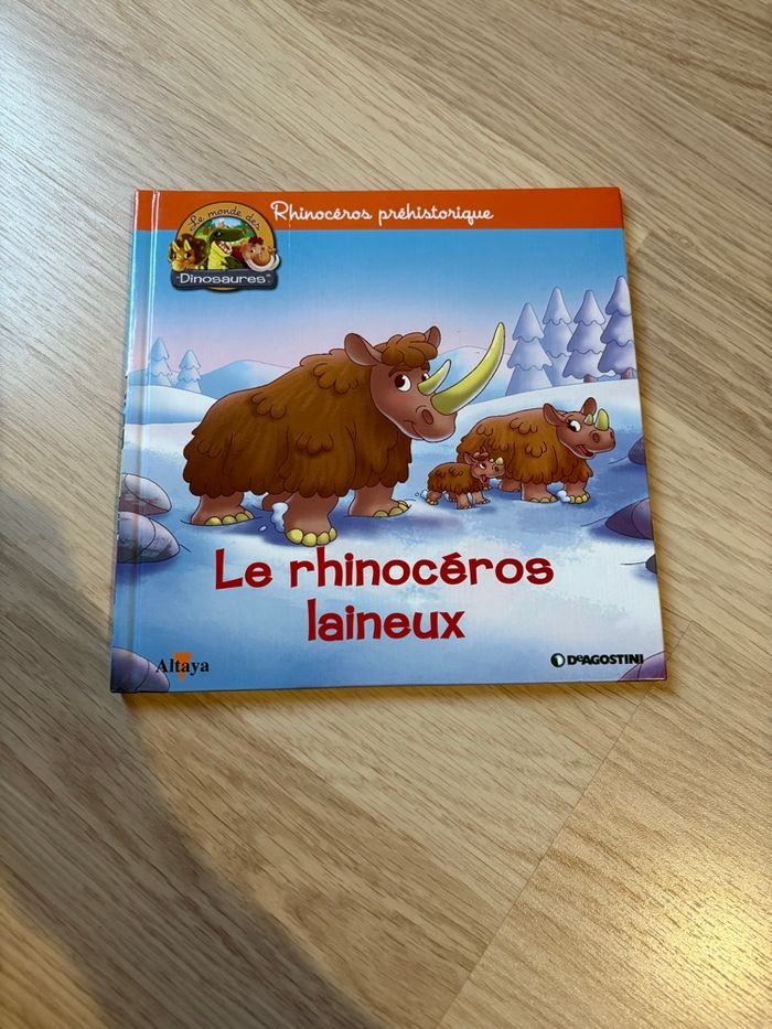 Le monde des dinosaures « Le rhinocéros laineux »