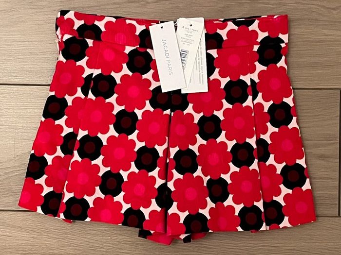 Jupe culotte en coton organique avec taille ajustable et T-shirt à col Claudine Jacadi T-4 ans - photo numéro 4