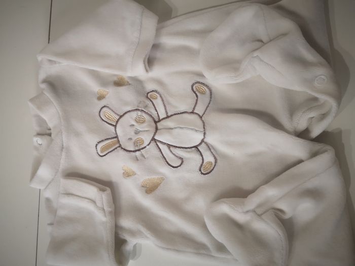 Pyjama velours 1 mois