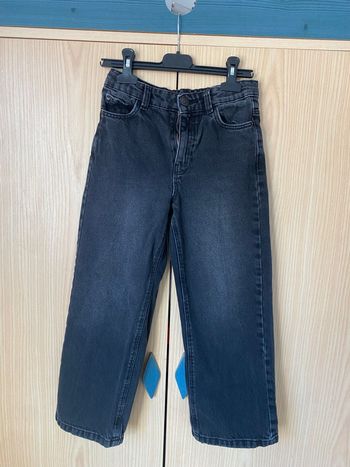Jean noir large  Kiabi  9 ans  4€