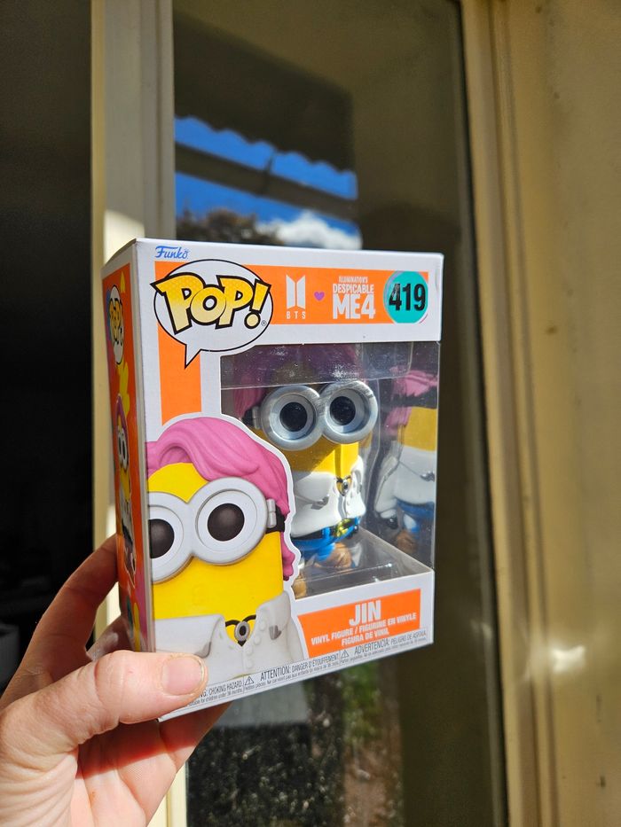 Funko Pop Minions x BTS – Despicable Me 4