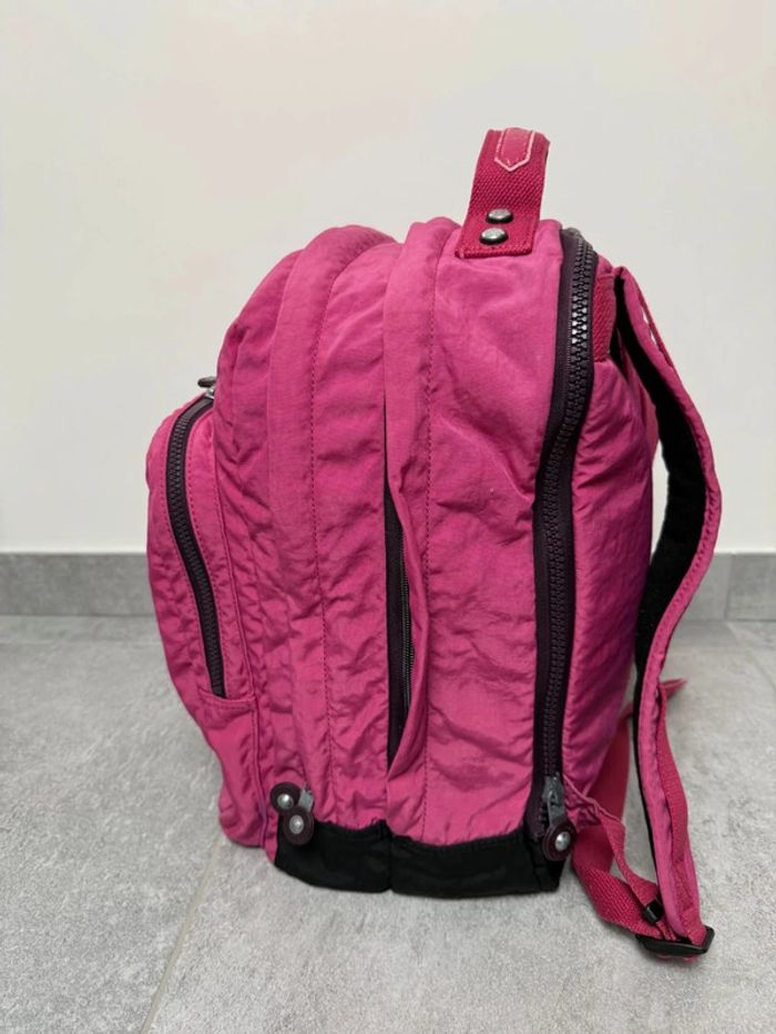 Cartable Kipling Rose grand modèle en très bon état - photo numéro 2