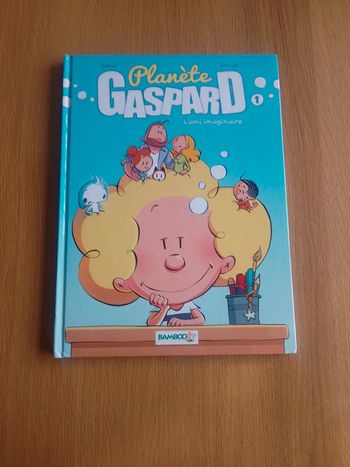 BD livre enfant - Planète Gaspard - L'ami imaginaire