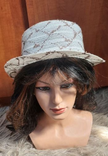 Chapeau léger d'été à motif taille 56-57