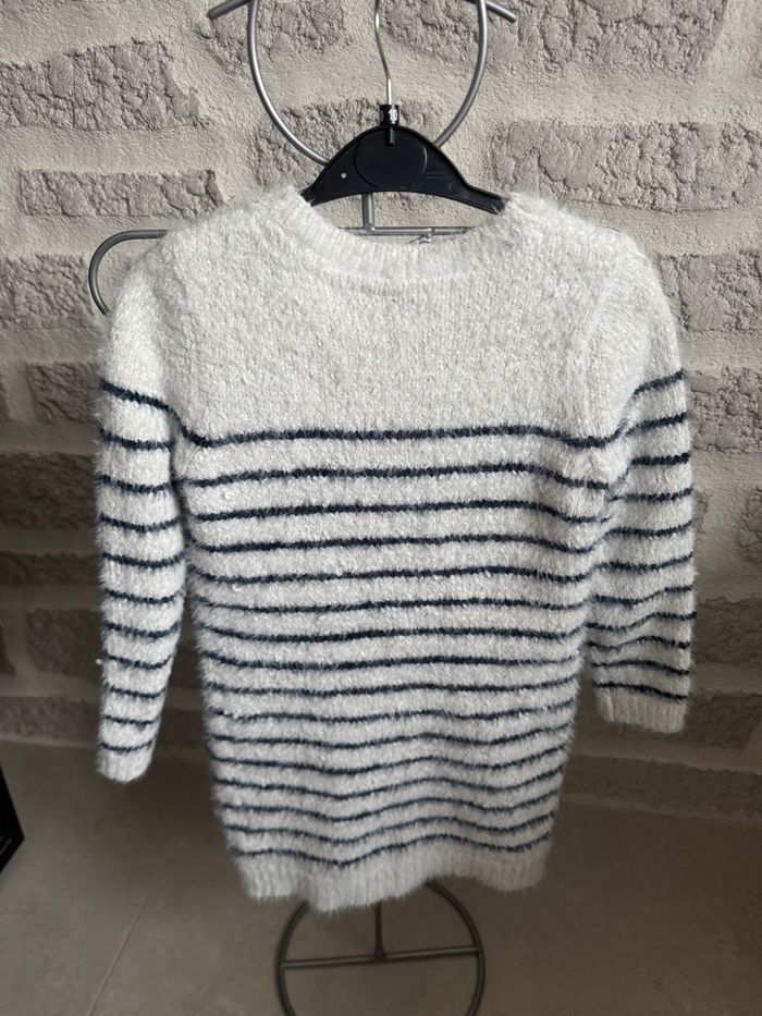 Robe pull fille 8 ans hiver - photo numéro 2