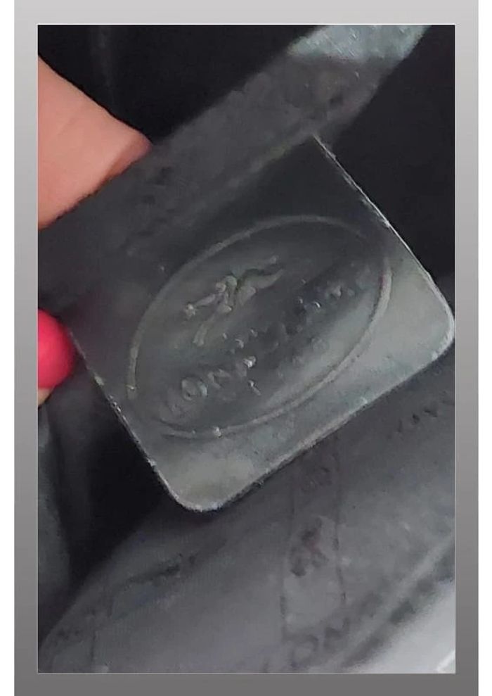 Sac longchamp cuir très bon état modèle roseau noir - photo numéro 8