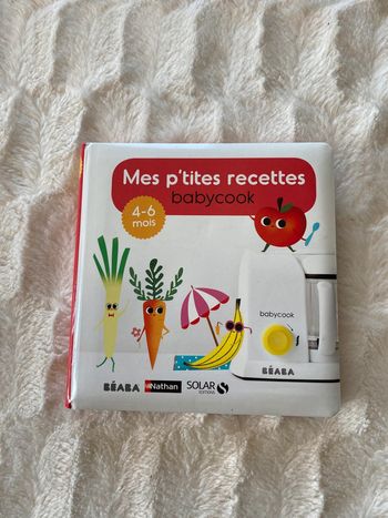 Livre mes p’tites recettes babycook