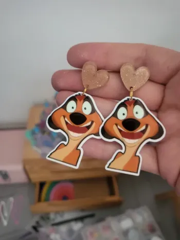 Boucles d'oreilles Timon