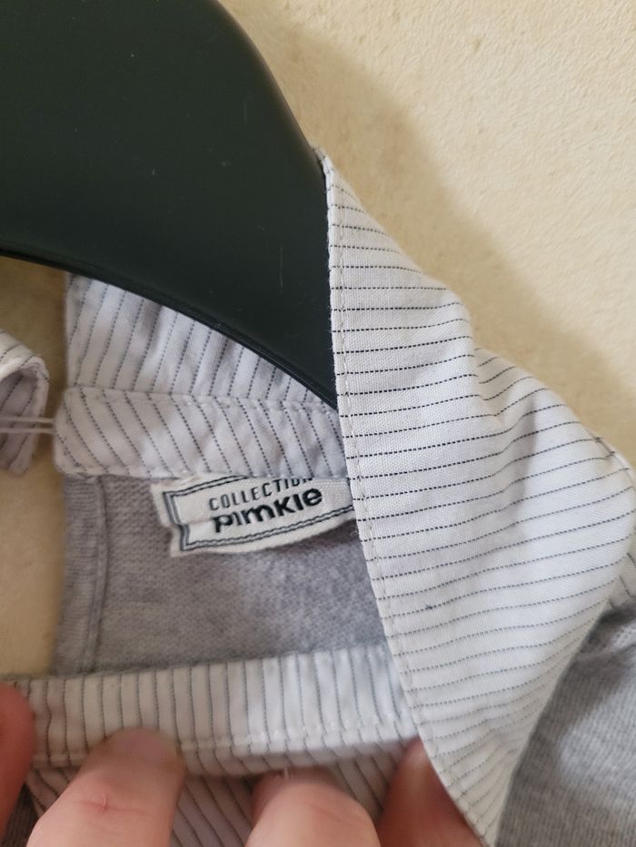 🌼 Haut pull chemise - photo numéro 5