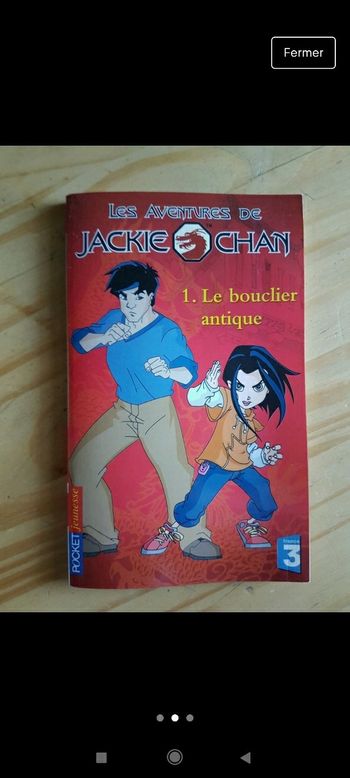 Livres les aventures de Jackie chan